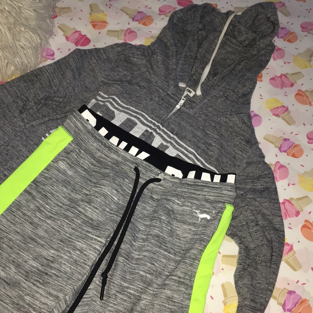 Pink sweatsuit